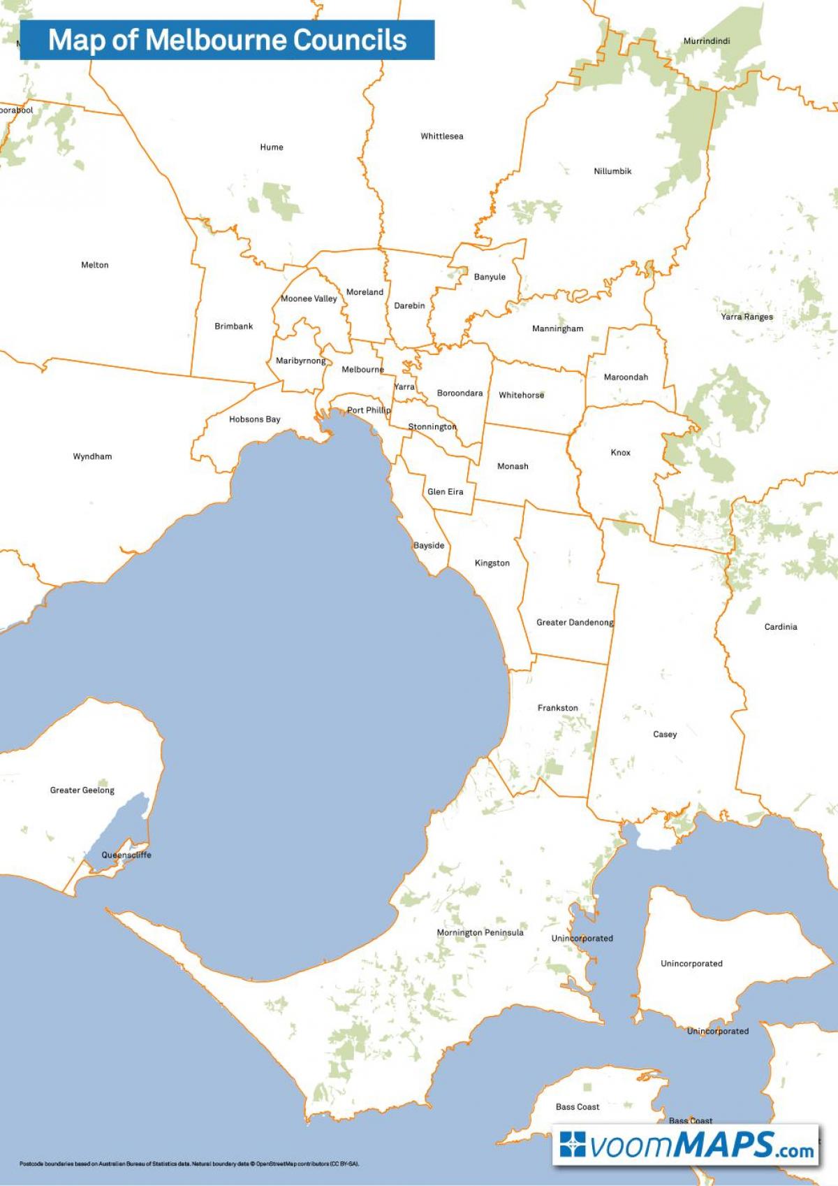 mappa di Melbourne consigli