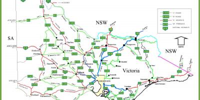 Mappa Di Victoria, In Australia